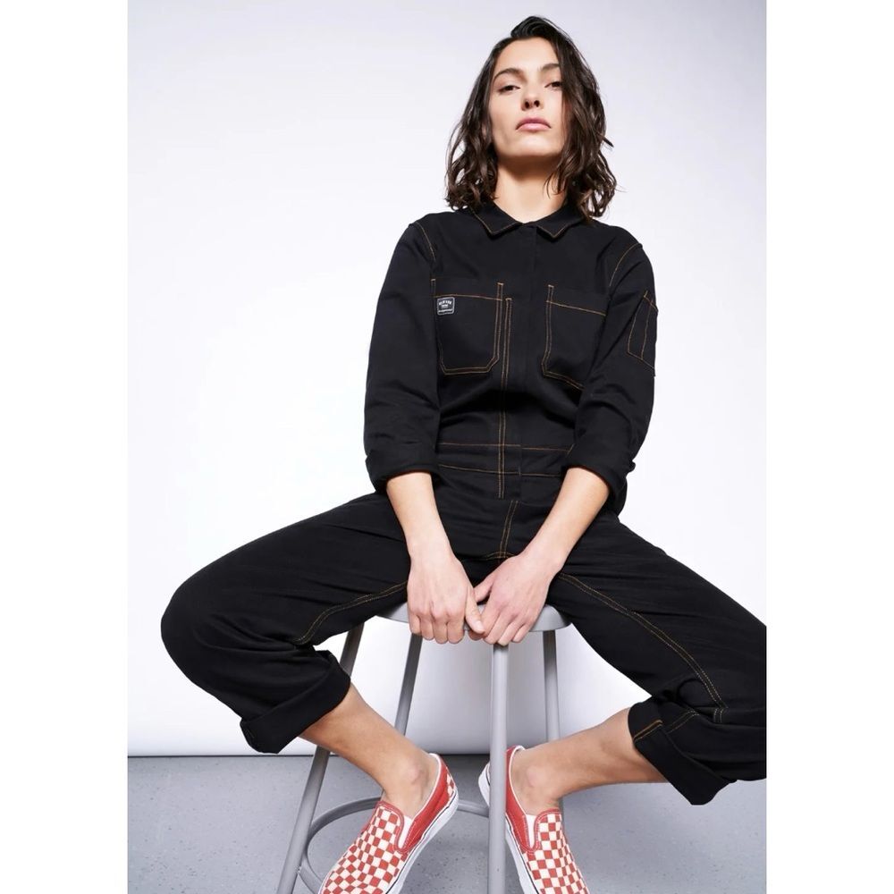 WILDFANG THE ESSENTIAL LONG SLEEVE COVERALL JUMPSUIT SIZE XS